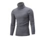 thumbnail image 1 of Suéter de hombre otoño e invierno cuello alto camisa base torcida suéter hombre, 1 of 6