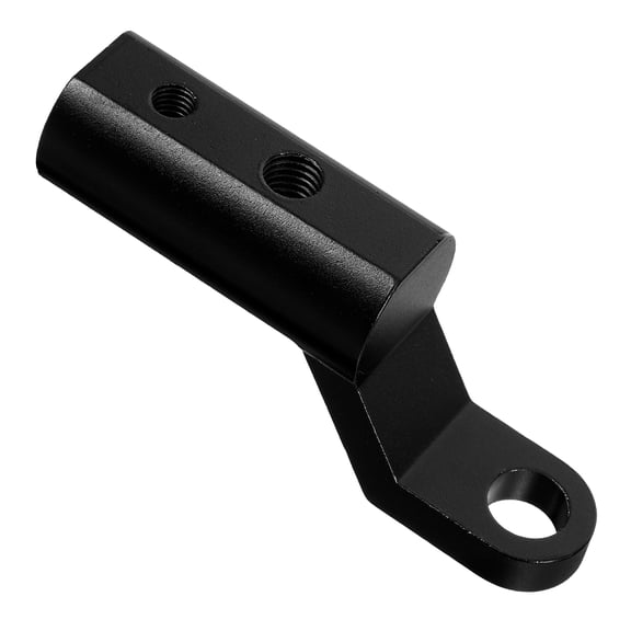 TAILTOSS Aluminum Motorbike Handlebar Mount Extension Bracket Holder Black, 1 Piece for Secure Motorcycle Accessories