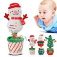 thumbnail image 2 of nTRIUQJ Interactive Talking Christmas Tree Toy with Santa and Singing Snowman Record Your Voice Feature for Babies C, 2 of 8
