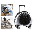 thumbnail image 1 of Bolsa de Transporte con Ruedas Salvador para Mascotas Caja de la Carretilla Plata 44x35x37cm, 1 of 10