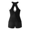 thumbnail image 5 of FDGIU ‌2026 Women's 3 Piece Tankini Swimwear Tummy Control Plus Size Swim Top with High Waisted Boyshorts Bathing Suit Set, 5 of 7