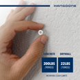 thumbnail image 4 of Anclajes de pared HangDone acanalados #8 - #10 de 2,54 cm con tornillos, paquete de 100, 4 of 6