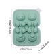 thumbnail image 3 of CaiYueKe Silicone Ice Cream Mold Reusable Popsicle Maker Freezer Tray BPA Free Kitchen DIY Dessert Treats Flexible Easy Release Homemade Ice Pop Tray, 3 of 7