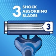 Gillette Sensor3 Comfort, Men's Disposable Shaving Razors, 4 Count