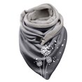 thumbnail image 2 of Baberdicy Scarf Big Deal Women Colorful Dandelion Print Cotton Winter Warm Button Up Scarf Clearance!, 2 of 3