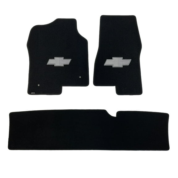 Lloyd Mats Custom Fit Floor Mats for Chevy Avalanche 2002 LogoMat 3Pc Set Black