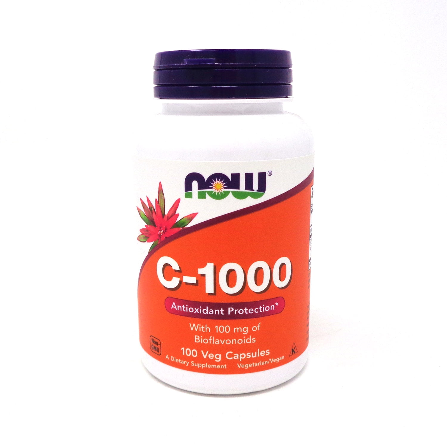 C 1000 With Bioflavonoids 100 Veg Capsules Now Foods Walmart Com