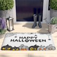 thumbnail image 2 of Halloween Welcome Doormat,Non-Slip Doormat Low-Profile Door Mat 17x31.5 Inch Ghost Boo Spooky Throw Rug for Bedroom Living Room, 2 of 4