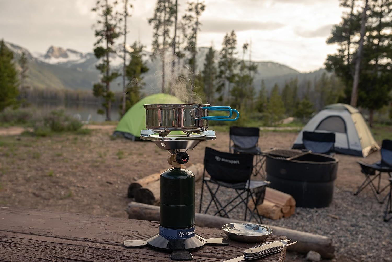 Single Burner Outdoor Portable Camping Stove