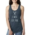 thumbnail image 1 of I Will Cut You Racerback Tank, 1 of 2