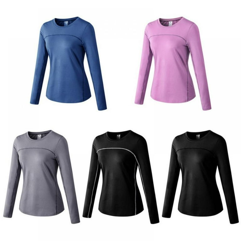 Slim Fit Long Sleeve Athletic Running Shirts Women For Women Perfect For  Yoga, Gym, And Workouts From Dahuahuilan, $43.96