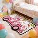 thumbnail image 5 of Decoraciones de Pascua, adornos de Pascua, regalos de Pascua, tapete de piso con forma de conejito de Pascua para dormitorio, porche, pasillo, dormitorio, decoración del hogar de Pascua, tapete de pis, 5 of 9