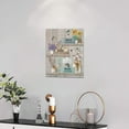 thumbnail image 3 of Farmhouse Bathroom Decor Wall Art Rustic Flower Hummingbird Canvas Prints Painting Country Lavender Cotton Bathroom Pictures Framed Relax Soak Unwind Artwork Gifts Home Decorations for Toilet 12"x16", 3 of 6