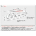 thumbnail image 2 of 48 Inch Two-Sided Stainless Steel Door Handles Brushed Nickel Finish, Modern Door Handle Pulls for Commercial Glass Entry Doors Wooden Barn Fiberglass Home Interior Exterior Doors, Flat Curved Bar, 2 of 13