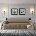thumbnail image 2 of AUQ Couch Cover Soft,Sturdy Fabric Designed to Keep Your Sofa Looking Fresh Sofa Cover,Khaki, 2 of 5