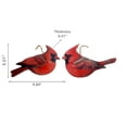 thumbnail image 3 of Wooden Glossy Cardinal Hanger (Asstd) - Set of 2, 3 of 3