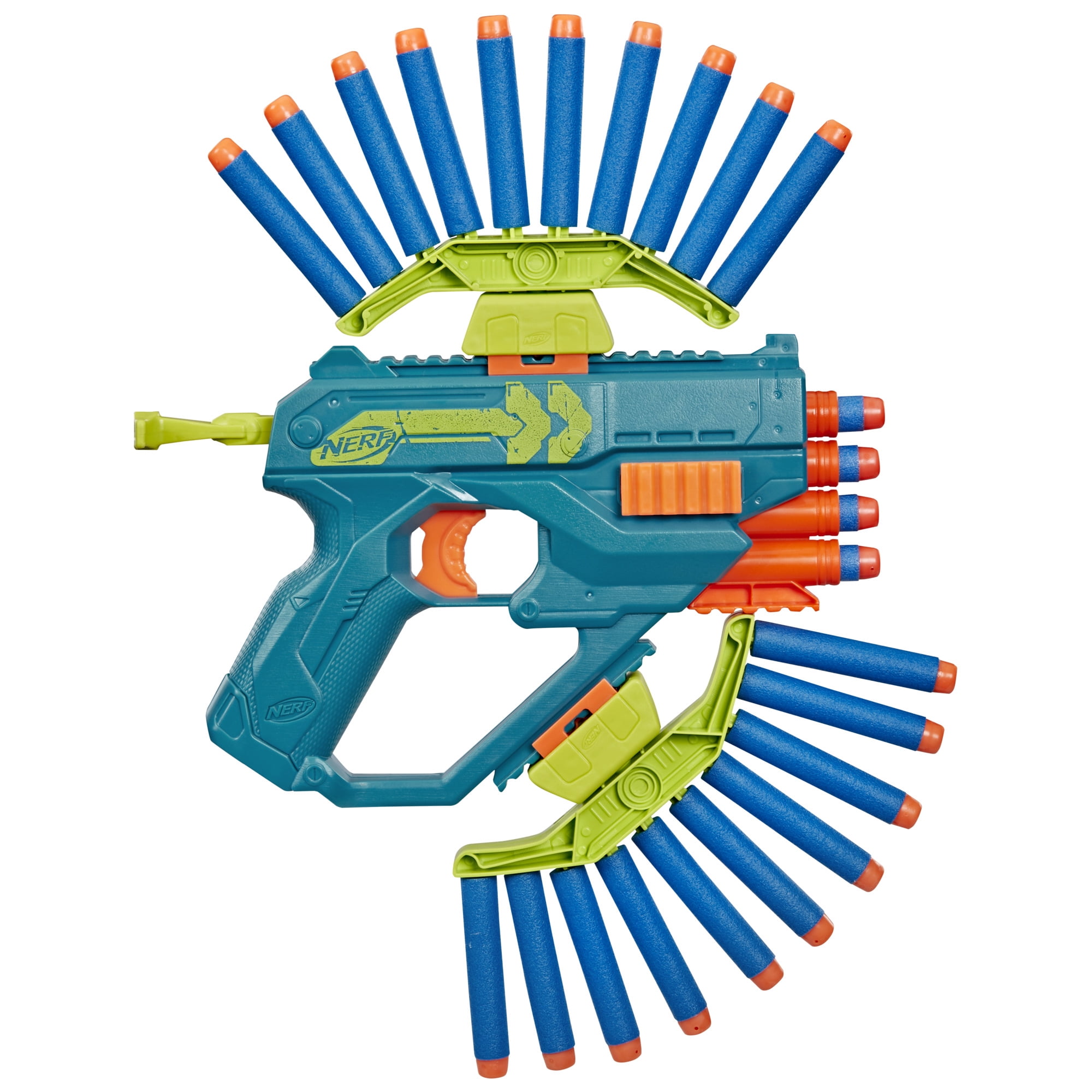 Nerf Elite Rebel Ops Ammohawk Blaster, 2 Attachments, 20 Nerf Elite Foam Darts, 8 and up