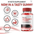 thumbnail image 5 of Bioslim Keto + ACV Gummies Vitamin B12 Vitamin B6 Gut Health and Digestion Support Bio Slim Gummy (60 Gummies), 5 of 9