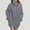 Gray, variant on Swuxness Women's Casual Long Sweaters, Women Long Sleeve Sweater Top, Women's High Neck Soft Comfortable Fashion Lightweight Long Sweaters for Ladies Brown, XL