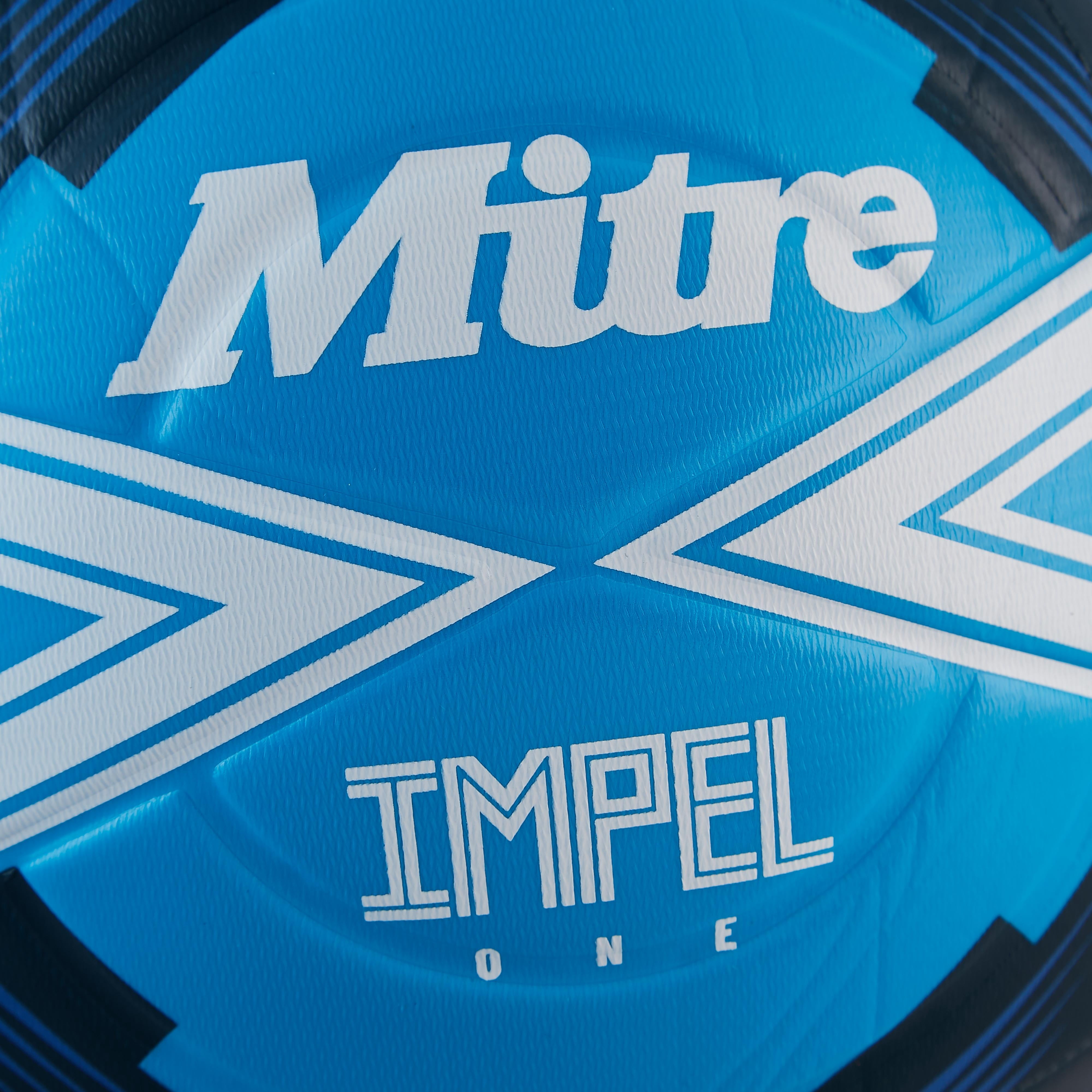 Mitre Impel One Training Soccer Ball – Durable 6-Panel Construction – Soft-Touch Foam & Hyperflow Grooves – for Grass or AstroTurf – Sizes 3,4,5