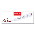 thumbnail image 4 of Universal Dry Erase Marker, Chisel Tip, Red, Dozen -UNV43652, Non Washable Ink, 4 of 6