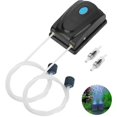 thumbnail image 1 of Mini 5w Aquarium Air Pump, Quiet Aquarium Bubbler, Oxygen Aerator Pump For Small Aquarium, With Air Hose, Air Stone And Check Valve, 1 of 5
