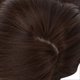 thumbnail image 3 of Wig Headgear Brown Black Shoulder Length Bangs Short Straight Hair Women Stylish Wig, 3 of 5