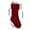 Red, variant on 37cm Christmas Stockings Set Knitted Luxury Material Bulk Stockings for Decorative Hanging