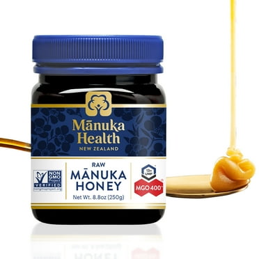 Manuka Health UMF 13 /MGO 400  Manuka Honey, 8.8 oz, Superfood, Authentic Raw Honey from New Zealand