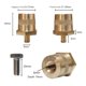 thumbnail image 3 of Adaptador De Poste De Batería Adaptador de poste de batería con rosca macho M8 conector de poste de carga accesorios de coche, 3 of 8