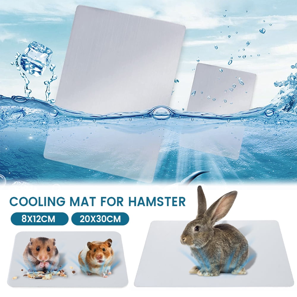 Willstar Rabbit Cooling Pad, Hamster Cooling Pad Pet Cooling Mat for