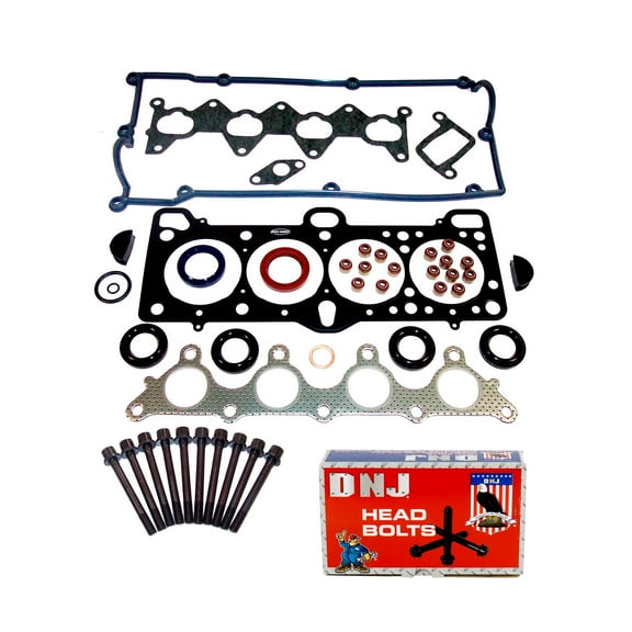 DNJ HGB129 Cylinder Head Gasket Set Fits Cars & Trucks 01-05 Hyundai 1.6L DOHC 16V