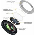 thumbnail image 3 of Pack of 8 White Decorative IP65 Waterproof LED Outdoor Solar, 3 of 5