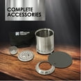 thumbnail image 2 of Red Mountain Valley 5.5" Smokeless Fire Pit w/Fireproof Mat & Bag, Portable Stainless Steel for Camping/Patio, 2 of 8