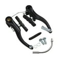 thumbnail image 4 of LEFU for Aluminum Alloy V Brake Set Front Rear Mountain Bike Cycling Brakes with Curved Rods Rubber Covers Screws Gaskets 110mm Length 3/4 Ring Spring, 4 of 10