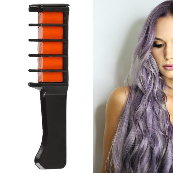 Peinado de cabellero para de de Girl , Naranja Colco Peine de tiza de pelo