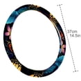 thumbnail image 4 of Butterfly 14.5 Inch Printing PVC Leather Car Wheel Cover, Steering Wheel Covers, Auto Accessories, 4 of 6