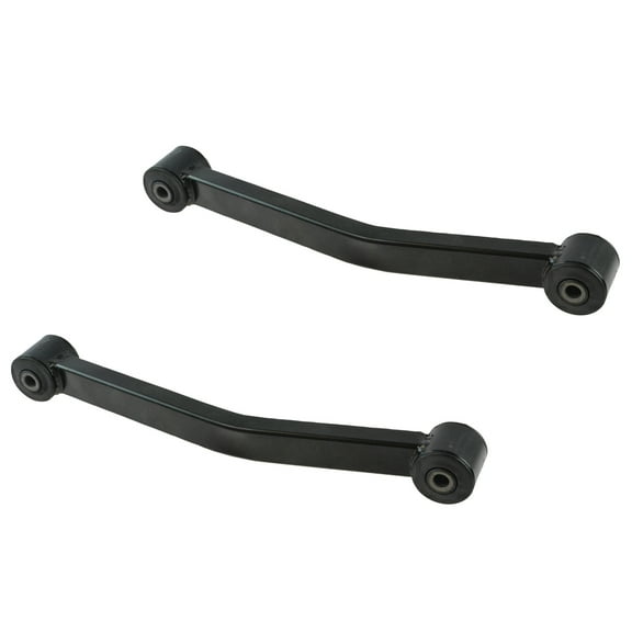 TRQ Upper Control Arm Pair Rear LH Driver & RH Passenger Sides for Jeep Wrangler PSA62957