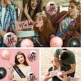 thumbnail image 3 of Sweet 16th Birthday Decorations Gifts Girl, Happy Birthday Party Supplies with Sweet 16 Sash, Tiara Rhinestone Crown, Black Rose Gold Balloon, Cake Topper, Keyring for 16 Party Decor Supplies Favor, 3 of 8