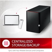 Buffalo LinkStation, Marvell ARMADA 370, 256MB RAM, 8TB HDD