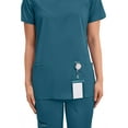 thumbnail image 3 of Cherokee Workwear Revolution Scrubs Top For Women V-Neck WW620, 3 of 9