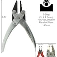 thumbnail image 5 of The Beadsmith 3-Step Round and Concave Nose Parallel Plier, Loops 3, 4, 5mm, 5.5 inches (140mm), Steel Tool for Jewelry Making, with Spring, 5 of 8