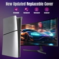 thumbnail image 2 of Replacement Plates for PS5 Slim Game Console Replacement Shell Anti-Scratch Host-Front Back Cover Plate, 2 of 6