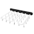 thumbnail image 4 of Foldable Sock Rack,Push Type Foldable Socks Wall Mounted Socks Holder Wall Storage Rack Reliable and Durable, 4 of 12