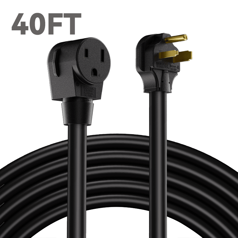 ARCCAPTAIN 30 Amp 220V Welder Extension Cord, NEMA 6-50 Plug, All-Weather Performance, 100% Copper, Durable Jacket for Welding Machines, 10AWG, 40ft