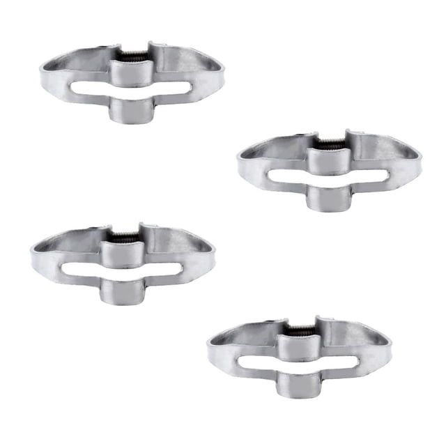 jinwen 4Pcs Iron Cable Clip Clamp Stops Stopper Brake Vintage Bike Old School