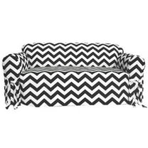 Classic Slipcovers Chevron Print 1-piece Sofa Slipcover