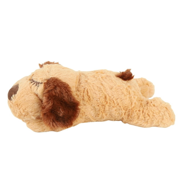 Heartbeat Puppy Toys Interactive Relleno De Animales Comodidad Juguetes De Ansiedad Juguete De Felpa Con Verdaderos Latidos Del Corazón Para Gatos Perros Dormitorio De