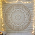 thumbnail image 2 of Mancro Mandala Tapestry Bohemian 150cm x 130cm Tapestry, 2 of 2