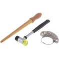 thumbnail image 2 of Rubber Hammer Ring Mandrel Sizer Ring Sizer Guage US Jewelry Tools Kit, 2 of 5